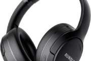 RUNOLIM Hybrid Active Noise Cancelling Headphones, Wireless Over Ear Bluetooth Headphones with Microphone, 70H Playtime, Foldable Headphone with HiFi Audio, Deep Bass for Home Travel Office |  OFF – Only 21.58